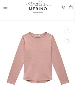 Merino wool long sleeve shirt